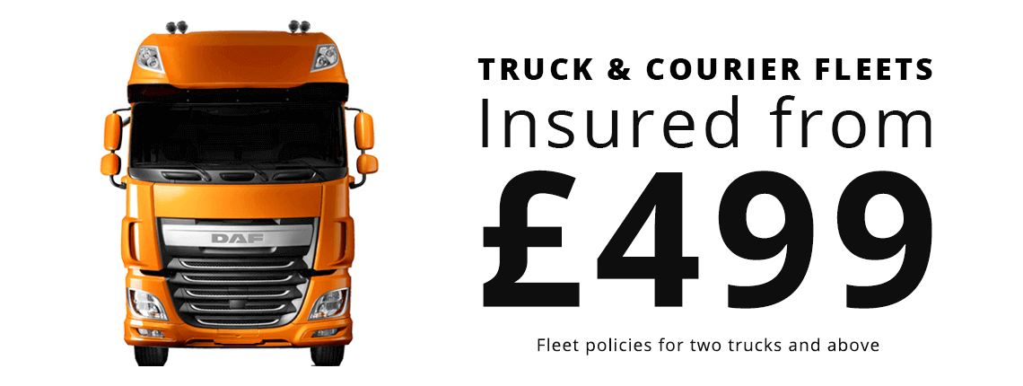 truck fleet insurance from £499