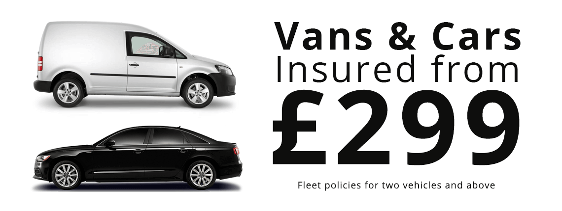 vans and cars from £299